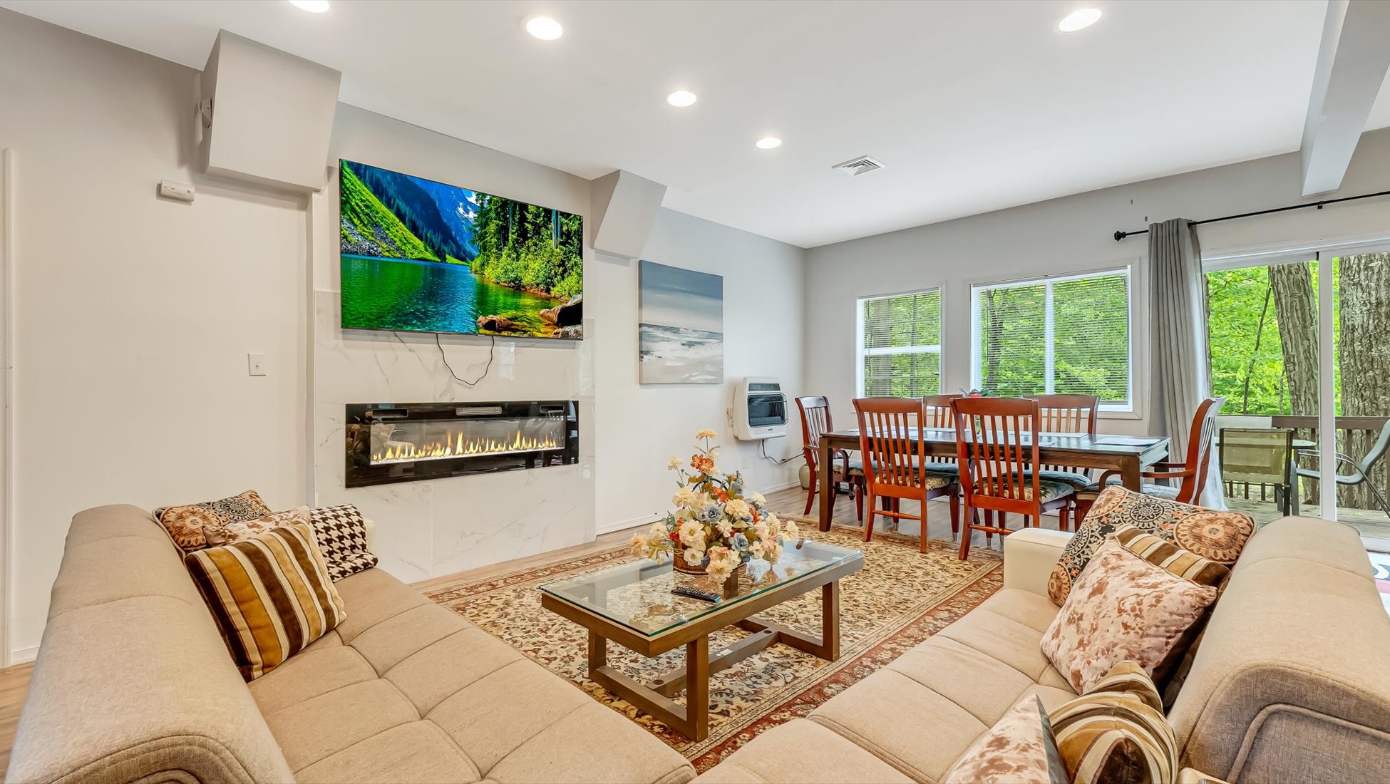 Modern family escape interior