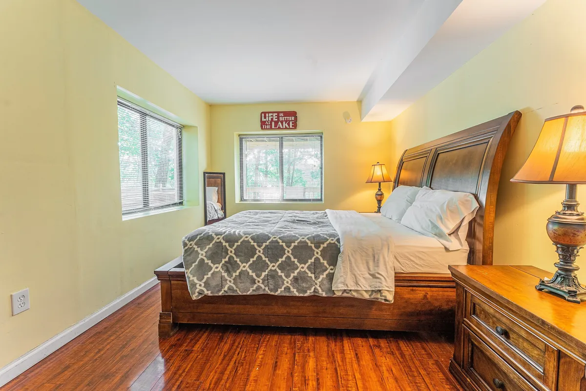 Lower level queen bedroom