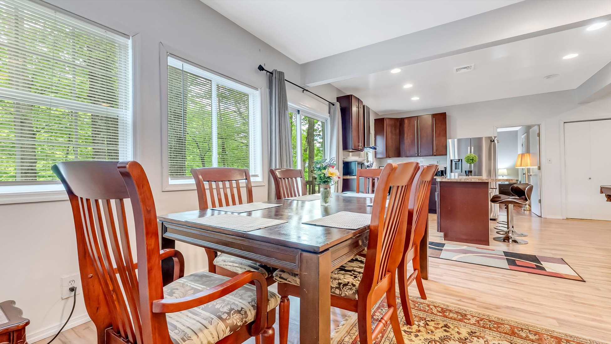 Pool Table View / Grill